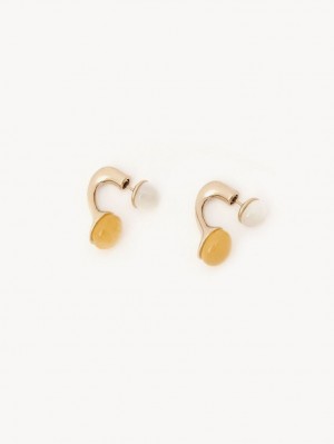 Aretes Chloe Darcey Dorados | CHE-SR14411