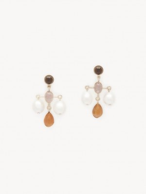 Aretes Chloe Darcey Dorados | CHE-SR14435
