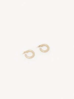 Aretes Chloe Maura Hoops Dorados | CHE-SR14359
