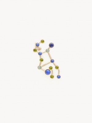 Aretes Chloe Zodiac Virgo Multicolor | CHE-SR14385