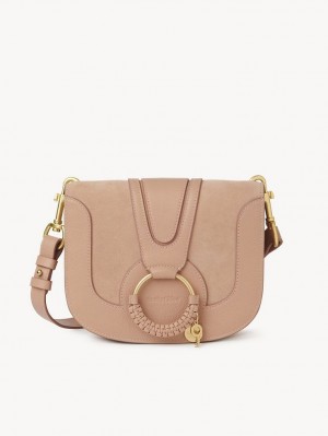 Bolsa De Hombro Chloe Hana Cafes Rosas | CHE-SR14614