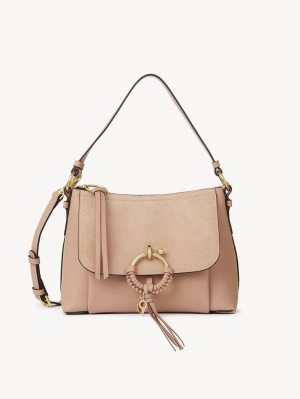 Bolsa De Hombro Chloe Joan Small Cafes Rosas | CHE-SR14697