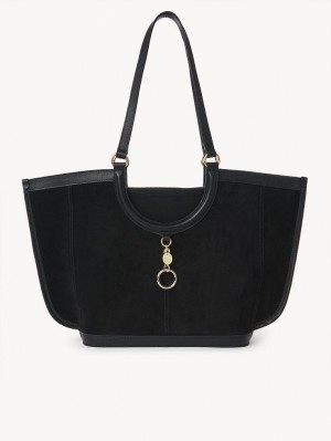 Bolsa De Hombro Chloe Mara Shopper Negros | CHE-SR14593