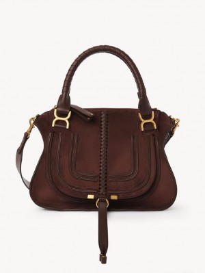 Bolsa De Hombro Chloe Marcie Double Carry Rojos | CHE-SR13437