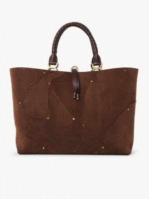 Bolsa De Hombro Chloe Marcie Marrom | CHE-SR13434