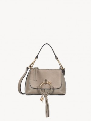 Bolsa De Hombro Chloe Mini Joan Grises | CHE-SR14664