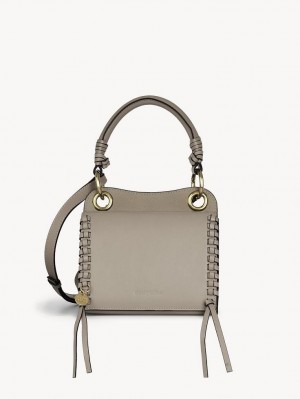 Bolsa De Hombro Chloe Mini Tilda Grises | CHE-SR14636