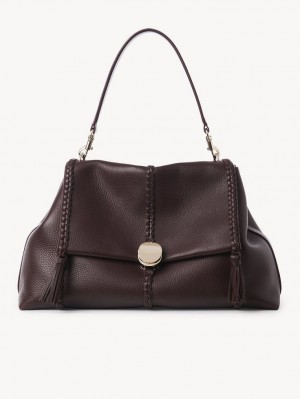 Bolsa De Hombro Chloe Penelope Large Soft Azules | CHE-SR13446