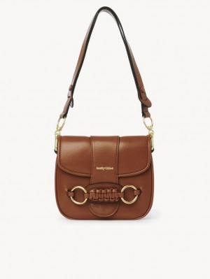 Bolsa De Hombro Chloe Saddie Satchel Marrom | CHE-SR14632