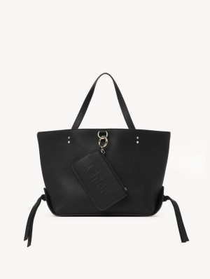 Bolsa De Hombro Chloe Sense Small East-west Negros | CHE-SR13420