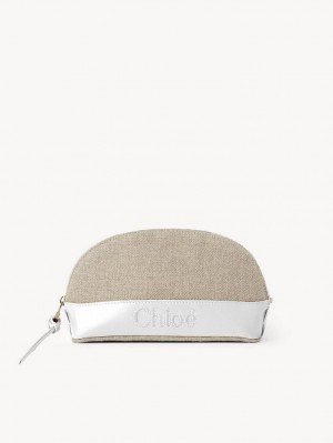 Bolso Pequeño Chloe Sense Makeup Blancos | CHE-SR14326