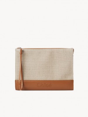 Bolso Pequeño Chloe Sense Zippered Marrom | CHE-SR14329