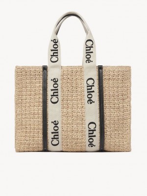 Bolso Tote Chloe Large Woody Marrom | CHE-SR13367