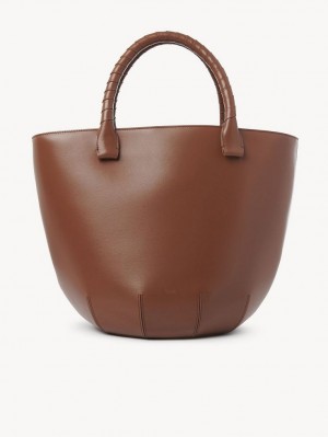 Bolso Tote Chloe Sabia Hamper Marrom | CHE-SR13370