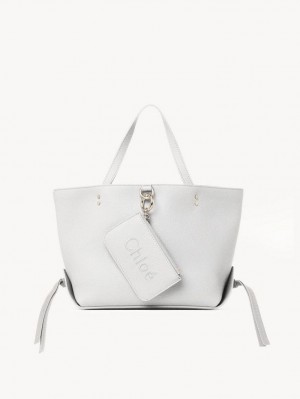 Bolso Tote Chloe Sense Small East-west Blancos | CHE-SR13328