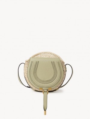 Bolsos Cruzados Chloe Marcie Basket Verdes | CHE-SR13486