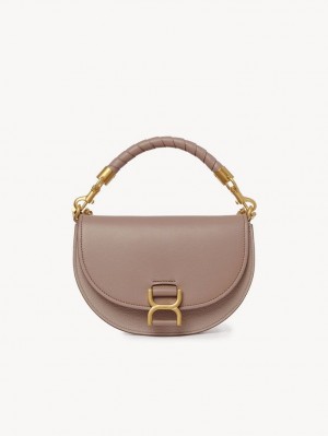 Bolsos Cruzados Chloe Marcie Chain Flap Marrom | CHE-SR13618