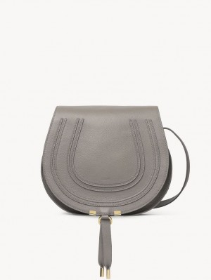 Bolsos Cruzados Chloe Marcie Medium Grises | CHE-SR13471