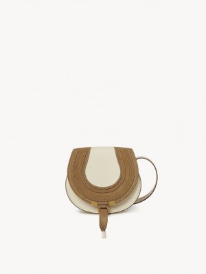 Bolsos Cruzados Chloe Marcie Small Blancos | CHE-SR13579