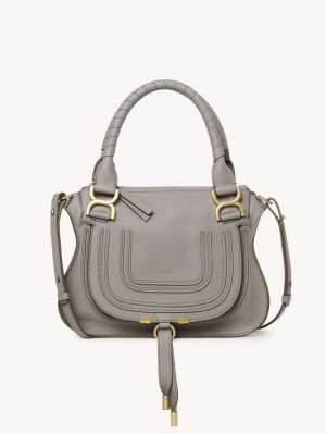 Bolsos Cruzados Chloe Marcie Small Double Carry Grises | CHE-SR13547