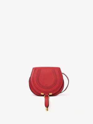 Bolsos Cruzados Chloe Marcie Small Rojos | CHE-SR13488