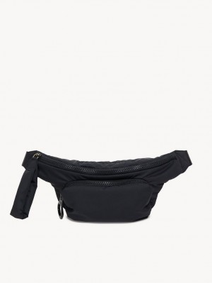 Bolsos Mini Chloe Joy Rider Belt Negros | CHE-SR14738