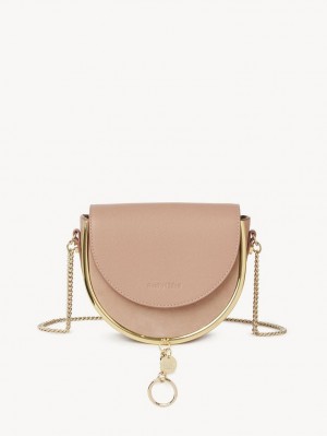 Bolsos Mini Chloe Mara Evening Cafes Rosas | CHE-SR14734