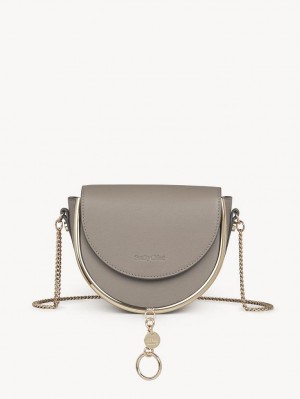 Bolsos Mini Chloe Mara Evening Grises | CHE-SR14735