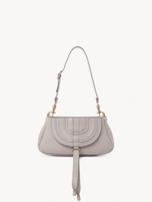 Bolsos Mini Chloe Marcie Small Clutch Grises | CHE-SR13680