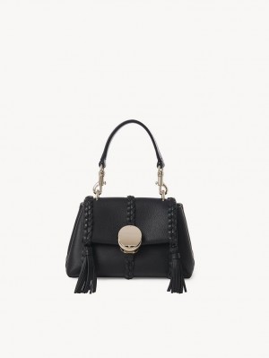 Bolsos Mini Chloe Penelope Soft Shoulder Negros | CHE-SR13706