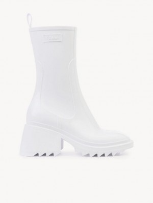 Botas Chloe Betty Rain Blancos | CHE-SR14215