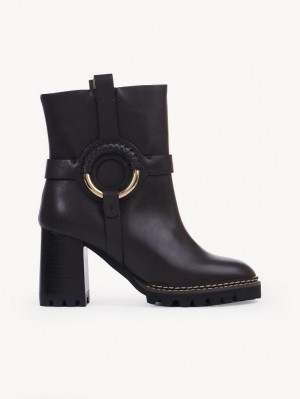 Botas Chloe Hana Altos Negros | CHE-SR14892