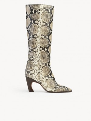 Botas Chloe Oli Altos Grises | CHE-SR14219