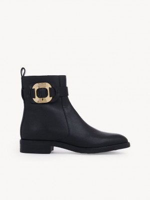 Botines Chloe Chany Negros | CHE-SR14874