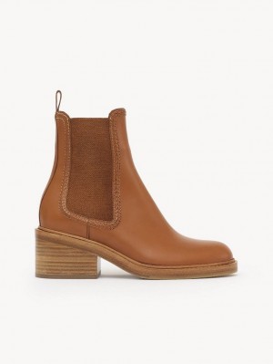 Botines Chloe Mallo Marrom | CHE-SR14218