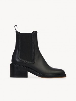 Botines Chloe Mallo Negros | CHE-SR14240