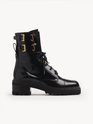 Botines Chloe Mallory Negros | CHE-SR14878