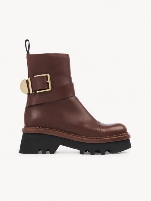Botines Chloe Owena Marrom | CHE-SR14241
