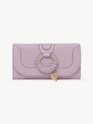 Carteras Grandes Chloe Hana Lavanda Blancos | CHE-SR14922