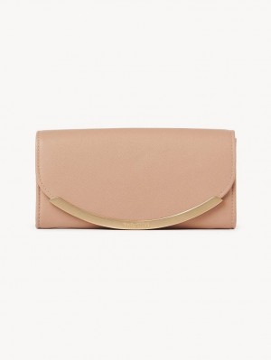Carteras Grandes Chloe Lizzie Cafes Rosas | CHE-SR14916