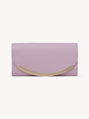 Carteras Grandes Chloe Lizzie Lavanda Blancos | CHE-SR14920