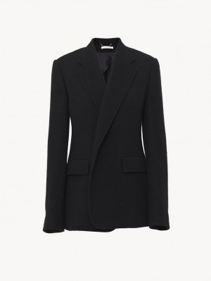 Chamarras Chloe Soft Tailored Negros | CHE-SR13781