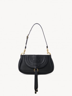 Clutch Chloe Marcie Small Negros | CHE-SR13757