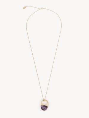 Collares Chloe Nancy Dorados | CHE-SR14429
