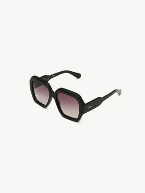 Lentes de Sol Chloe Gayia Negros | CHE-SR14570