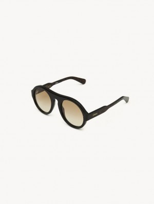Lentes de Sol Chloe Gayia Negros | CHE-SR14572