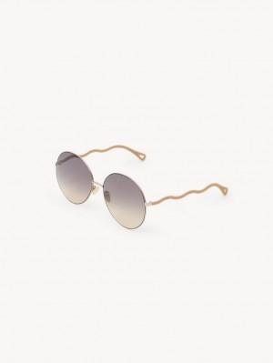 Lentes de Sol Chloe Noore Marrom | CHE-SR14536