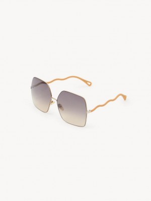 Lentes de Sol Chloe Noore Marrom | CHE-SR14538