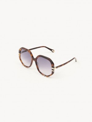 Lentes de Sol Chloe West Azules | CHE-SR14559