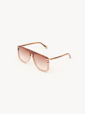 Lentes de Sol Chloe West Coral | CHE-SR14548